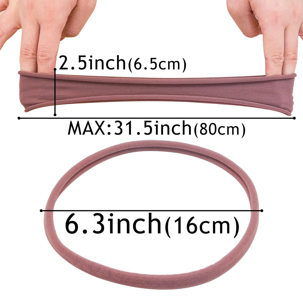 XIMA headbands for sport and yoga use keep hair in place during activity