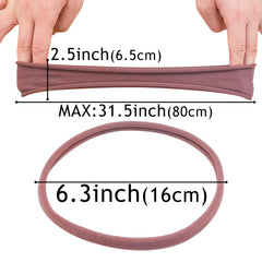 XIMA headbands for sport and yoga use keep hair in place during activity