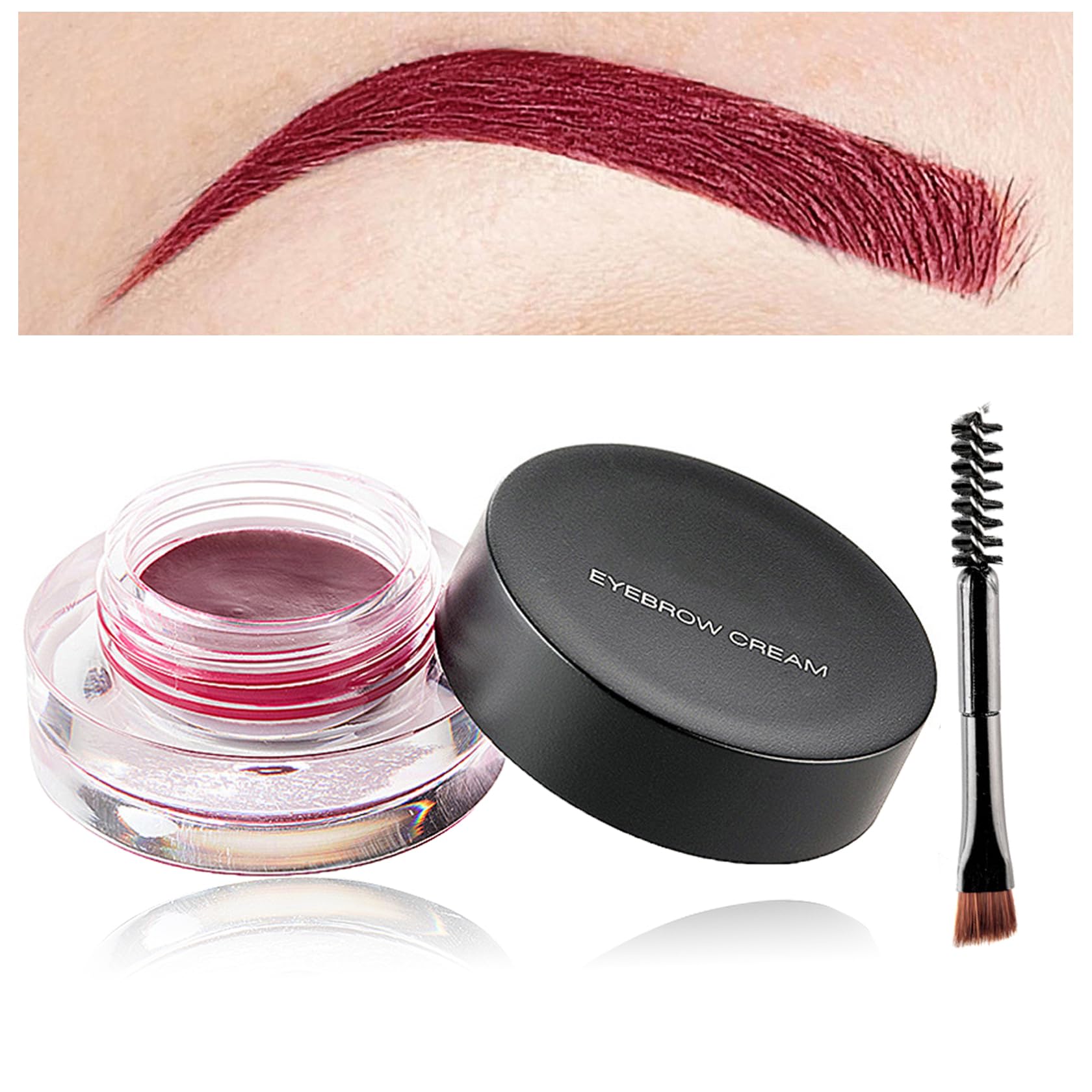 XINGXYUEL Eyebrow Pomade Brush included for precise, smooth brow definition.