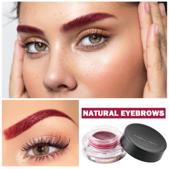 XINGXYUEL twelve-color swatches show rich pigment for natural-looking brows.