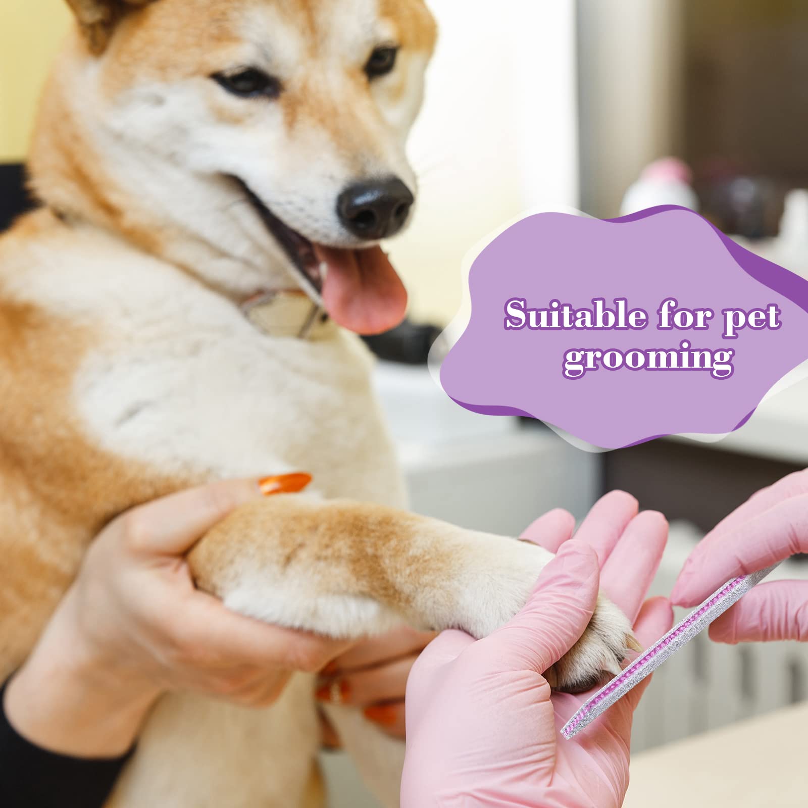 Xinnun nail files feature easy-clean surface for quick water rinsing