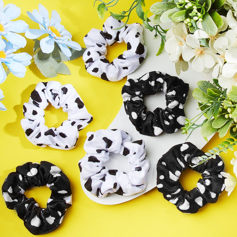 Xinnun soft-cloth scrunchies material emphasizes washable, reusable durability.