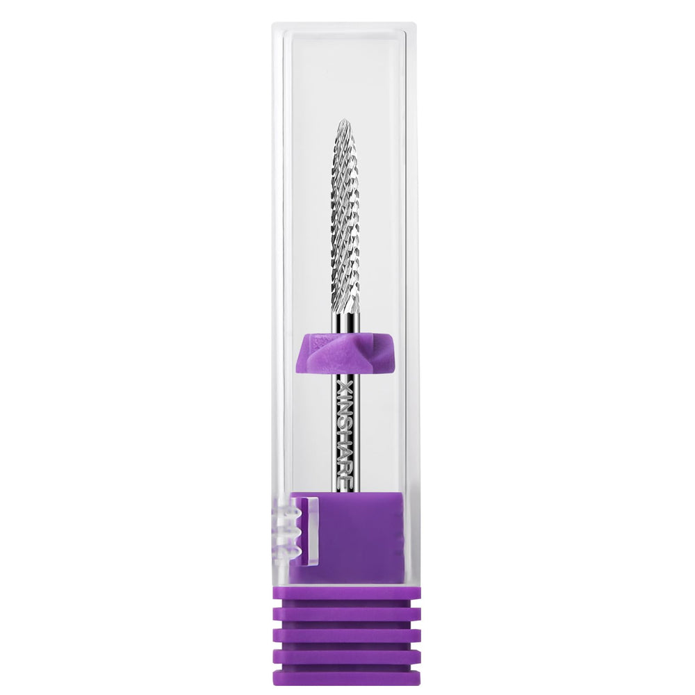 Xinshare cuticle removal drill bit provides safe nail prep