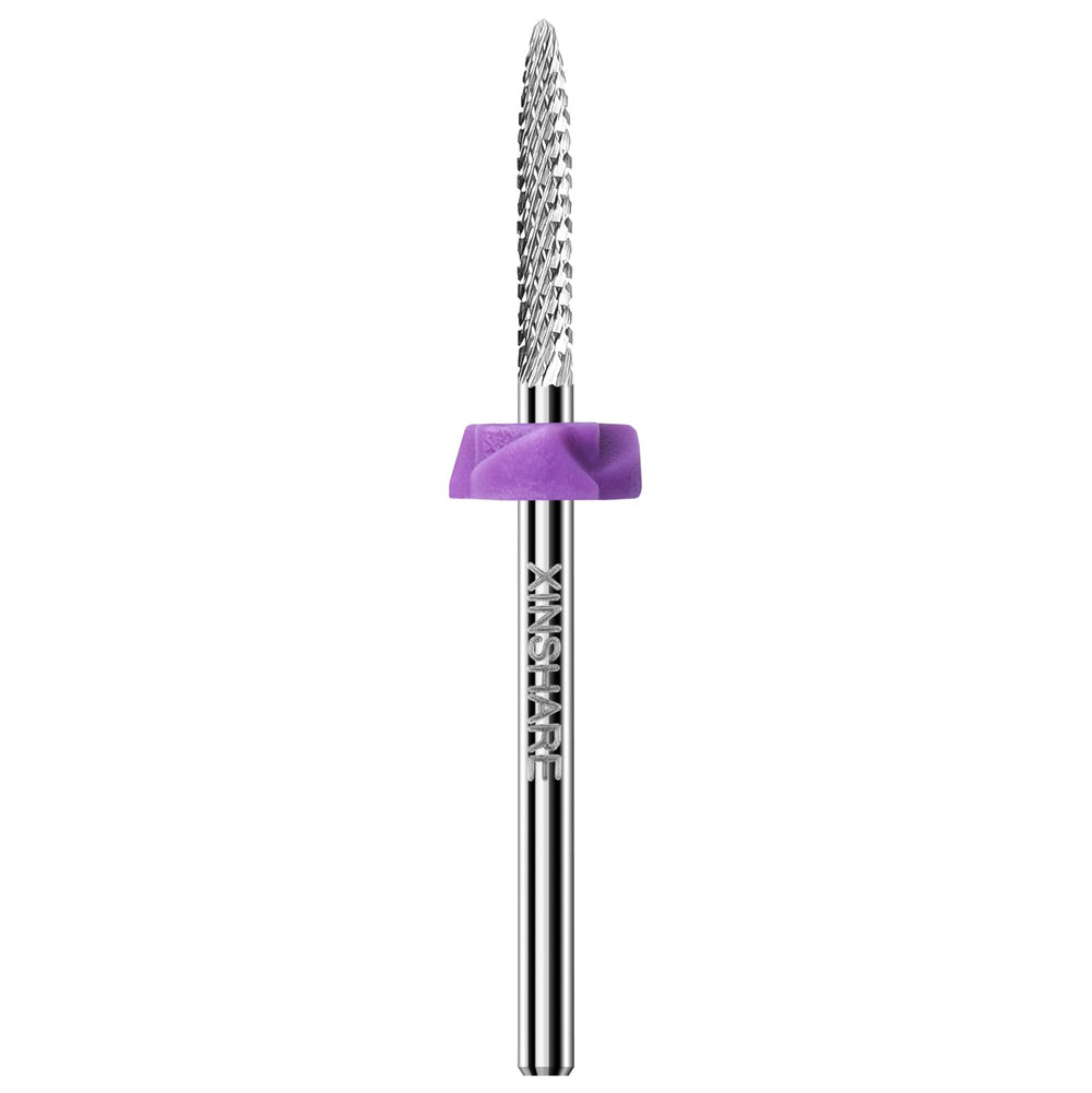 Xinshare safety under-nail cleaner drill bit close-up for precise cuticle removal
