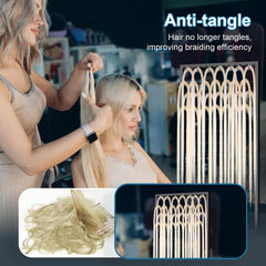 XINTUO two-sided peg system keeps hair extensions organized and tangle-free.