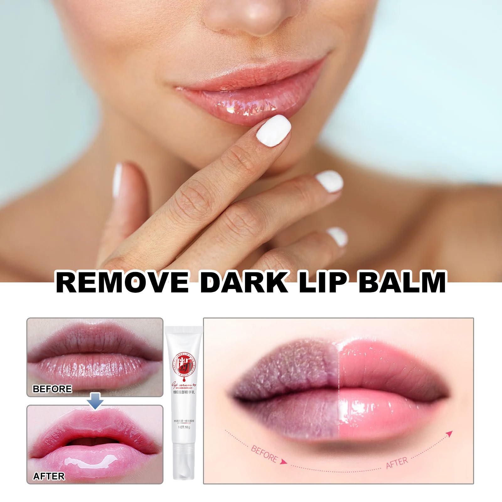 XIRUJNFD lip serum delicate-lip-skin gentle care