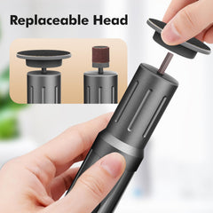 Xisuoka electric foot filer nail grinder 2in1 for feet and nails.