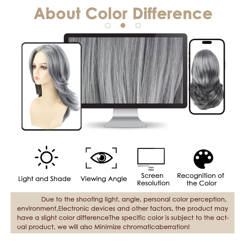 XIUFAXIRUSI daily-use wig shown outdoors for casual or party use