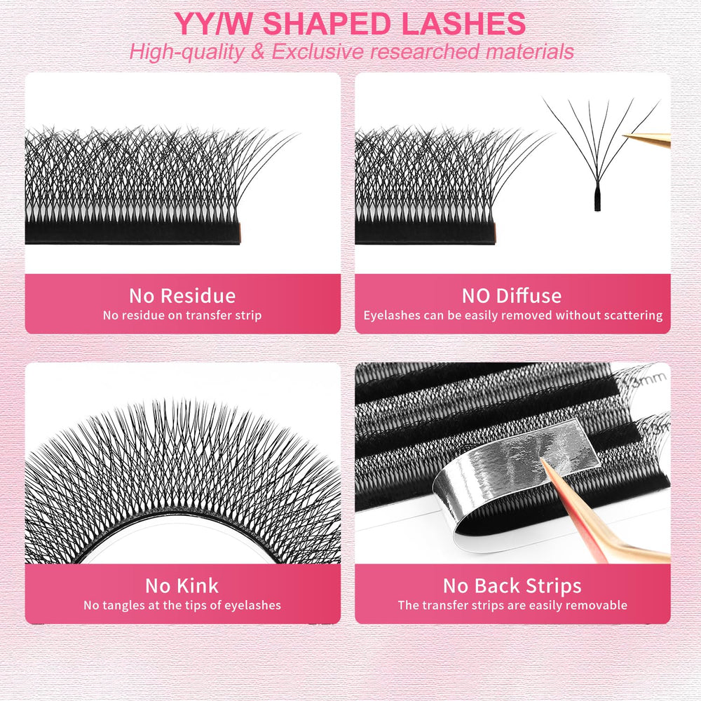 XIUSUZAKI matte black packaging highlights premium lash extension quality.
