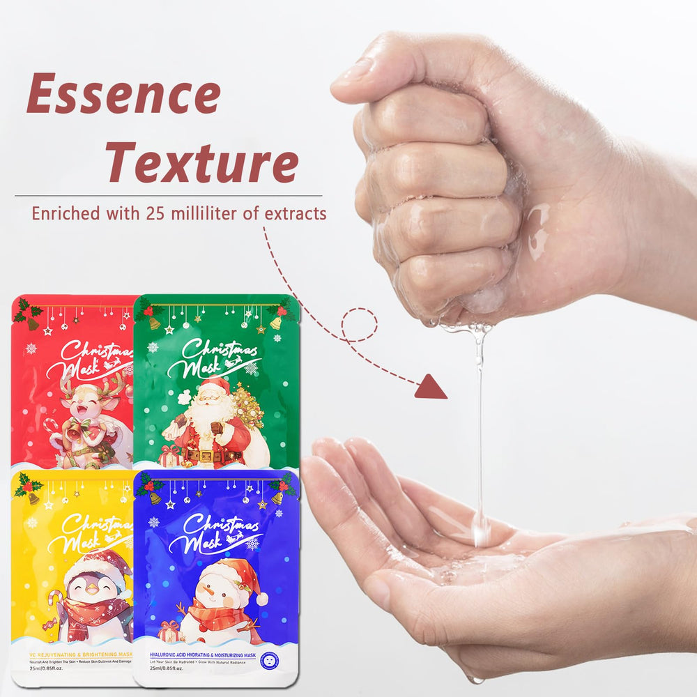 Xiuxixu centella-asiatica mask pattern for soothing calm skin.