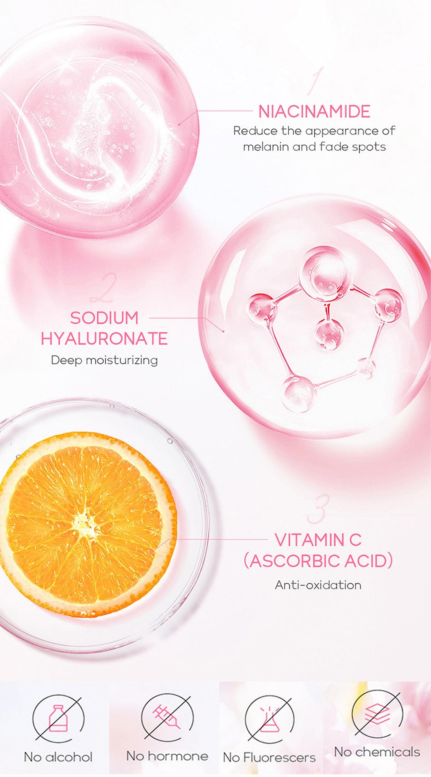 XJBD Japan Sakura Anti-Aging Serum bottle—lightweight hydration with brightening potential.