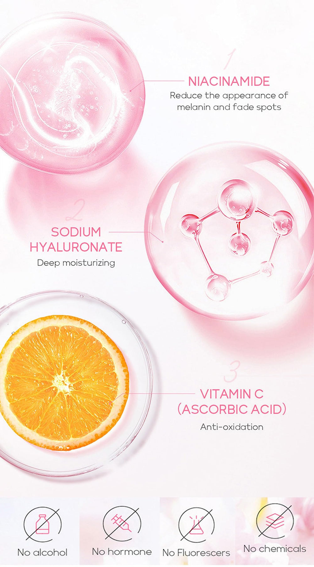 XJBD Japan Sakura Anti-Aging Serum bottle—lightweight hydration with brightening potential.