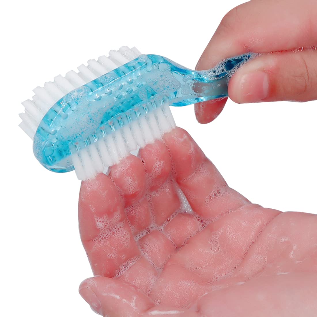 Xjinmin foot scrub brush with ergonomic grip for easy foot cleaning