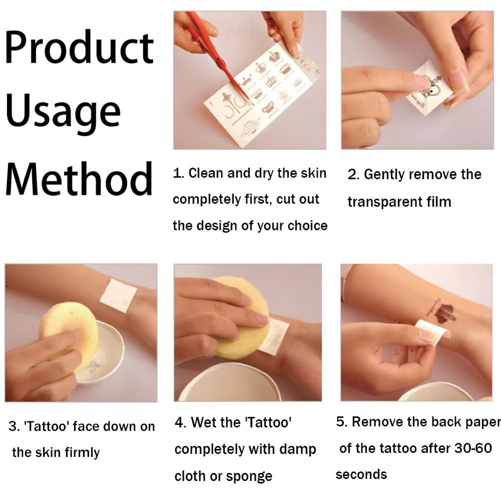 XMASIR removal tips and care for temporary henna tattoos.