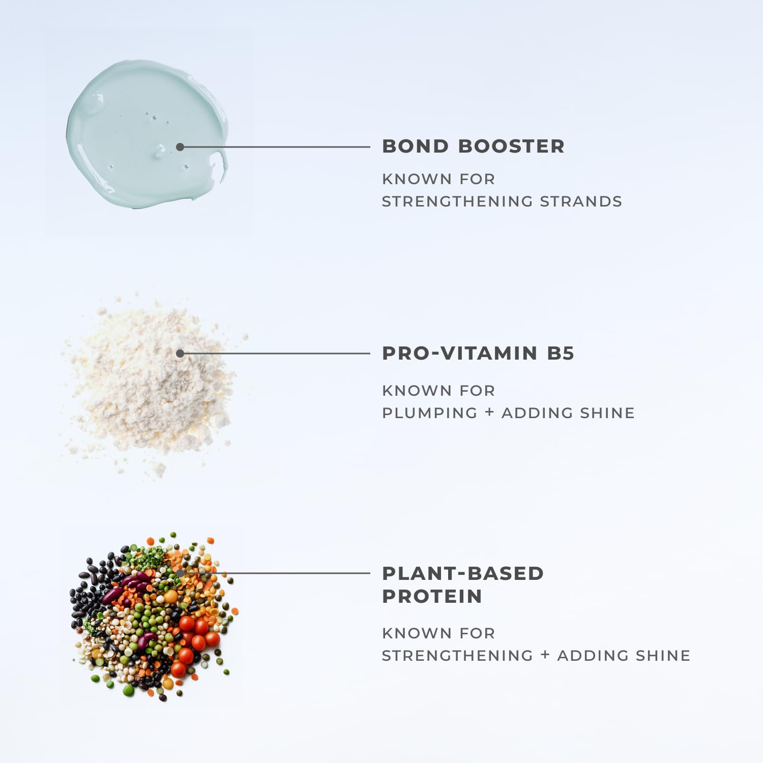 Illustration of bond booster ingredients used in XMONDO formula