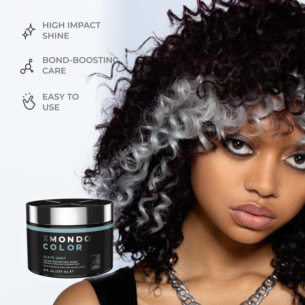 XMONDO depositing mask application gloves enabling clean, mess-free color application