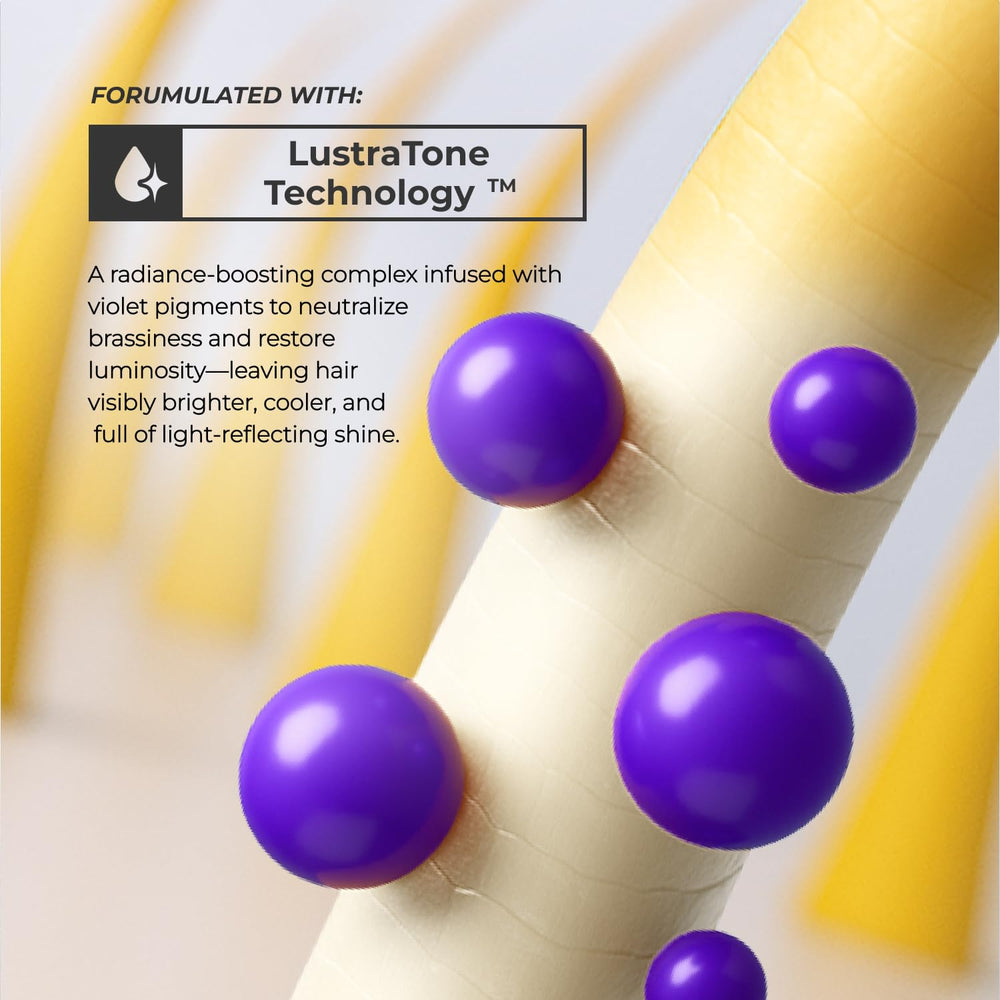 Hands applying XMONDO conditioner through damp hair during routine.