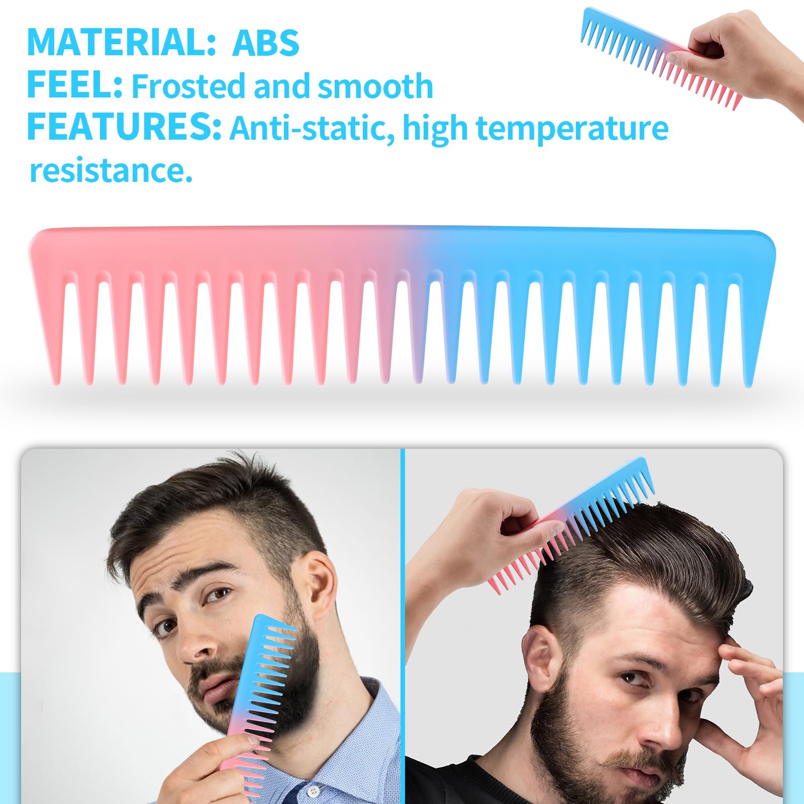 XMOSNZ durable nylon bristles deliver everyday brushing across all hair types