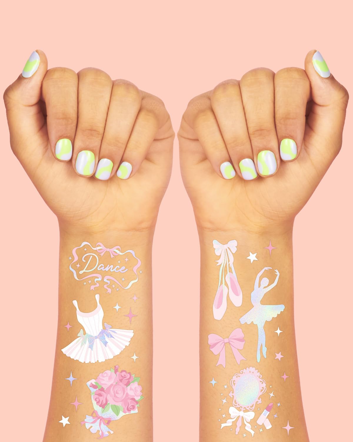 xo, Fetti waterproof, durable, skin-safe tattoos ideal for all-night party wear.