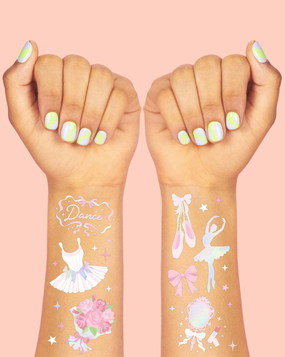xo, Fetti waterproof, durable, skin-safe tattoos ideal for all-night party wear.