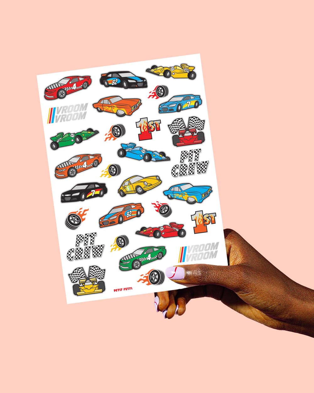 xo fetti long-lasting waterproof tattoo sheet ready for playtime