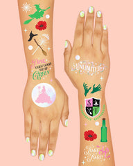 xo, Fetti application-friendly tattoos promote easy decorating for birthdays and movie nights