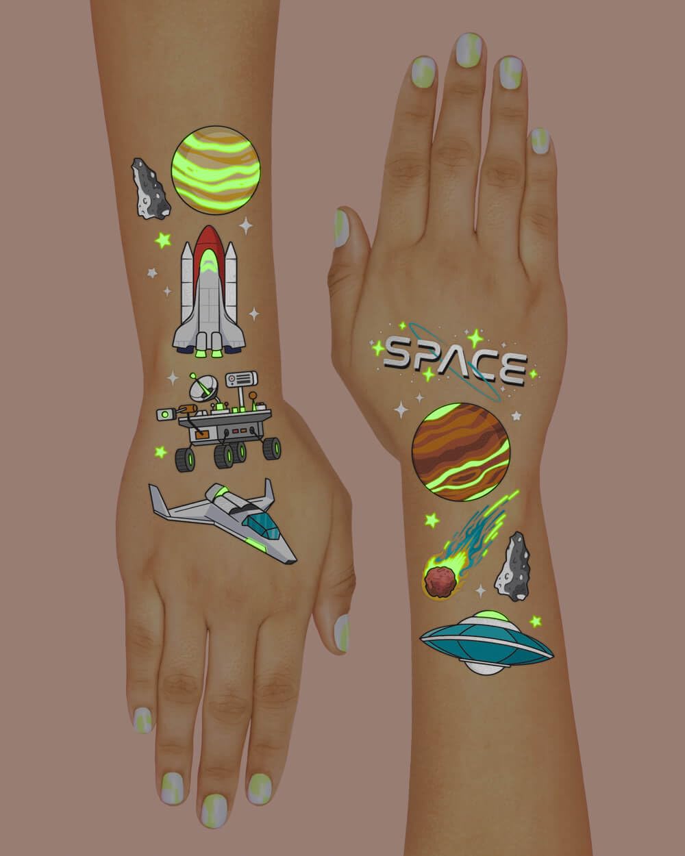 xo fetti two-sheets-50-tattoos ensure plenty of room for all guests