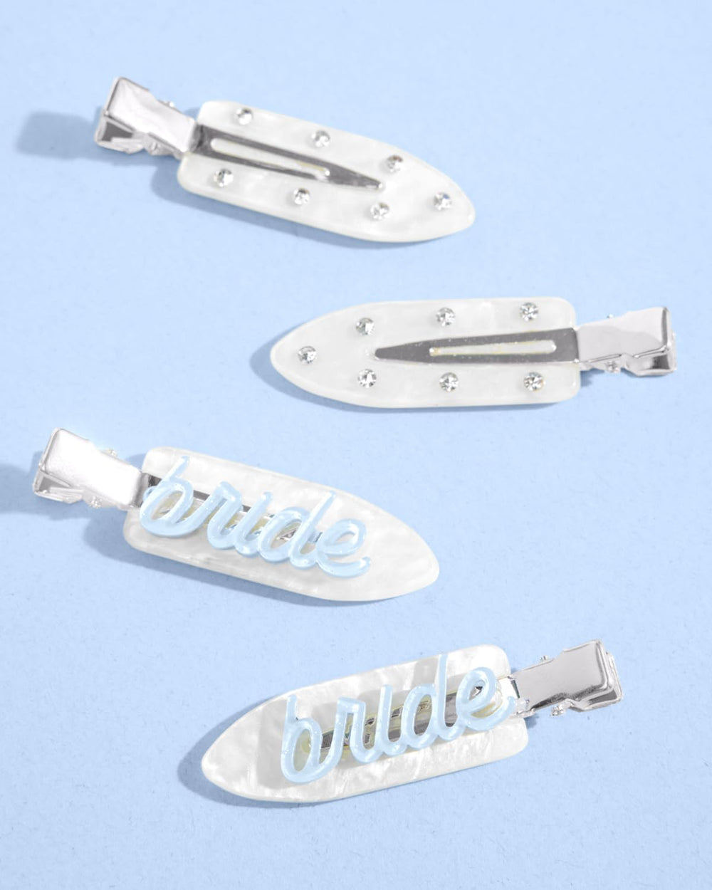 xo, Fetti wedding get-ready set perfect for bachelorette prep.