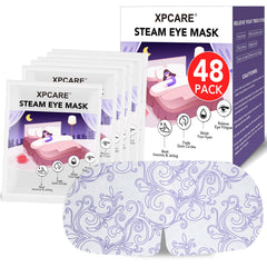 XPCARE 48-pack steam eye mask pack for on-the-go care.