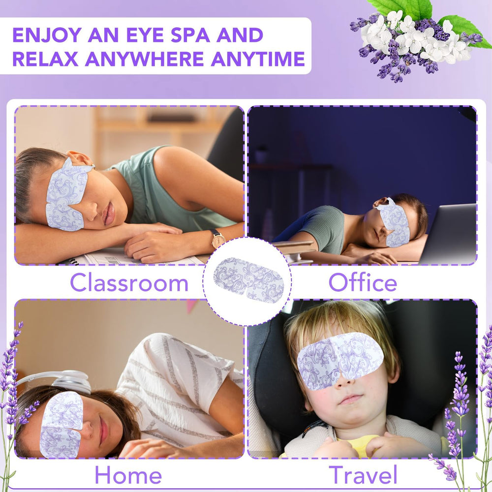 XPCARE steam eye mask travel pouch ready for office breaks.