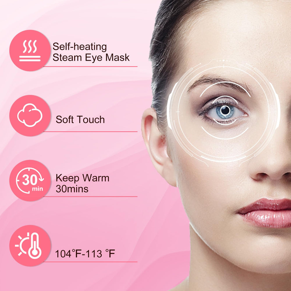 XPCARE rose eye masks relaxation visuals conveying rose scent and calm moment