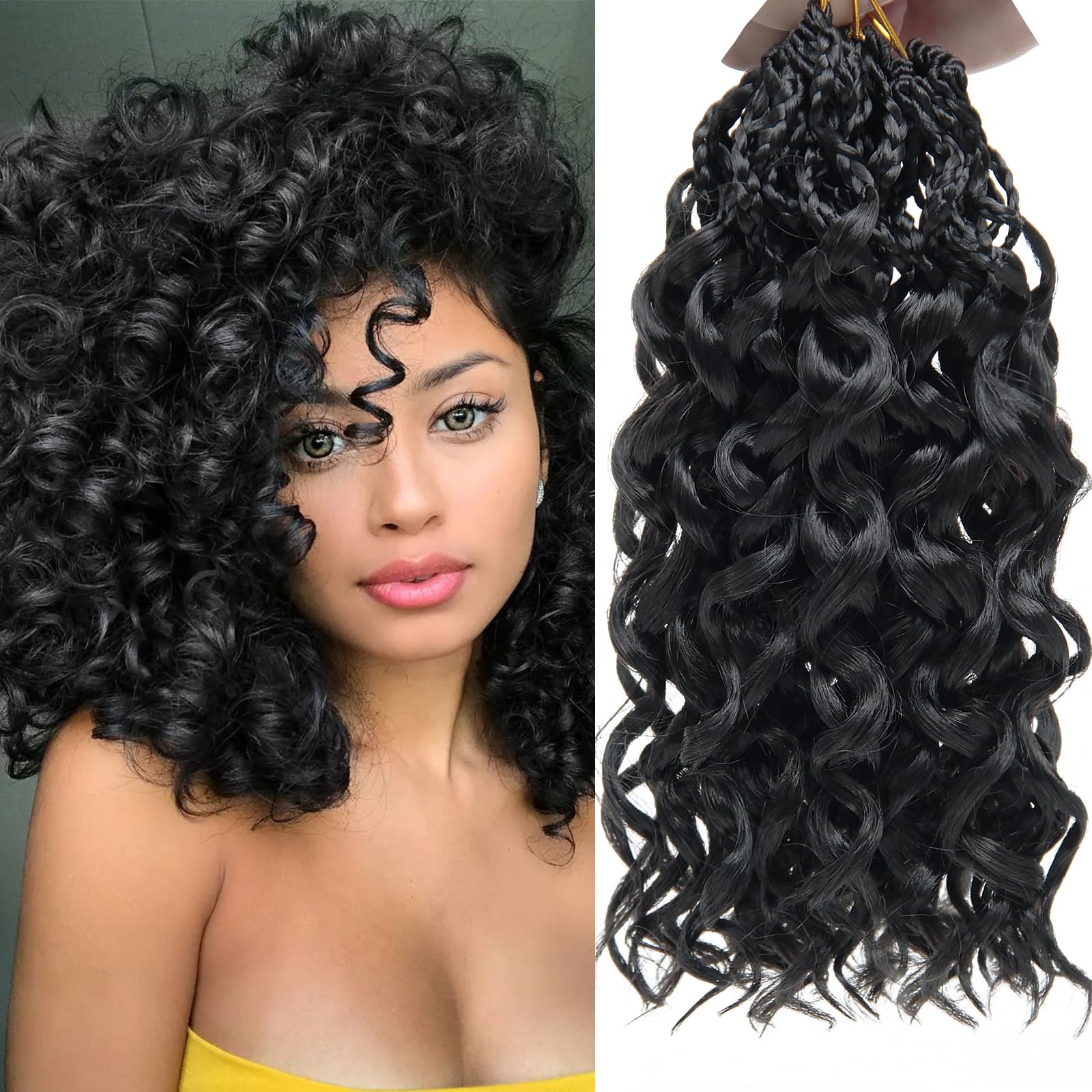 XSASLYET Gogo Curl 10inch pack ready-to-wear for quick styling