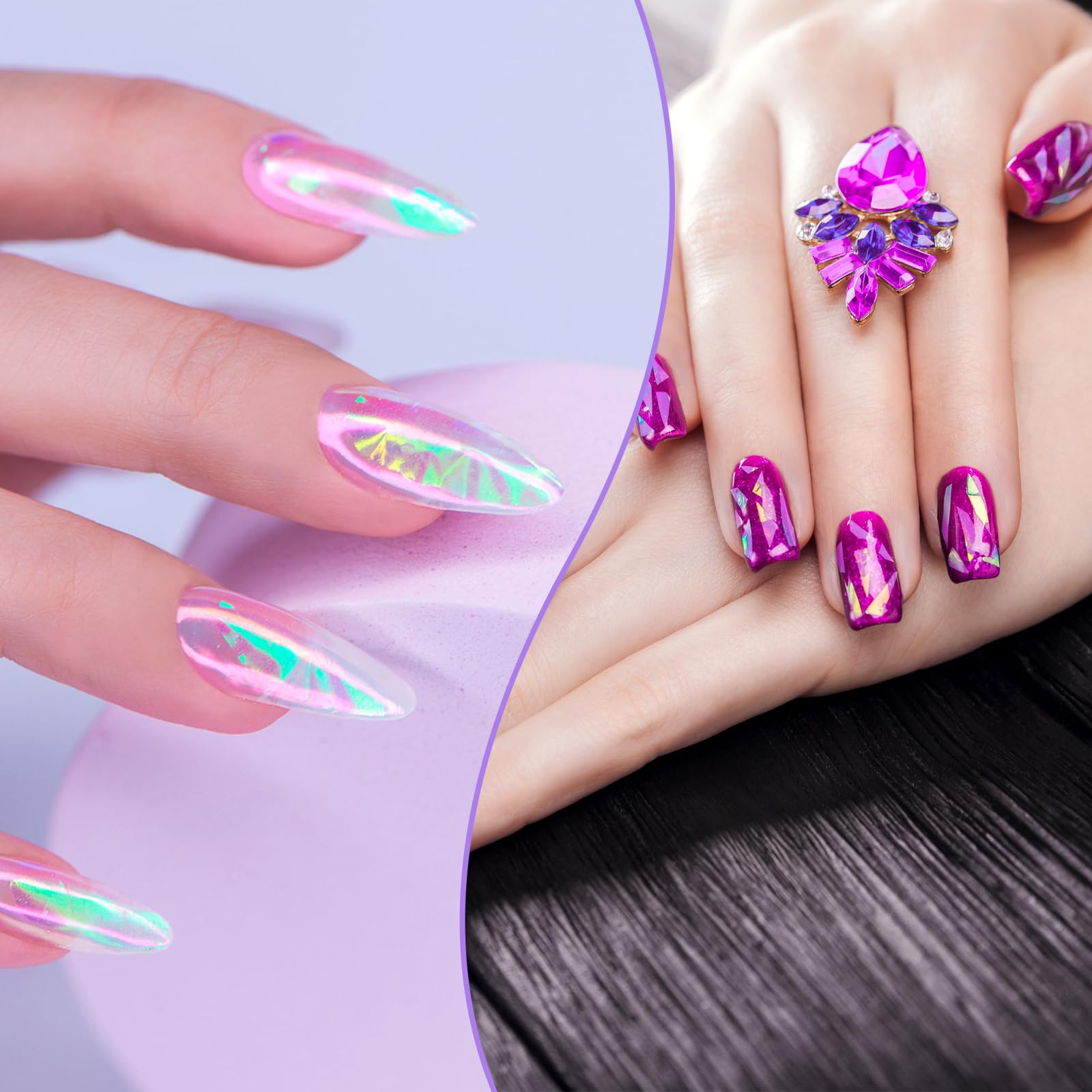 Xthrotsenk nail foil used to decorate phones or accessories for coordinated style