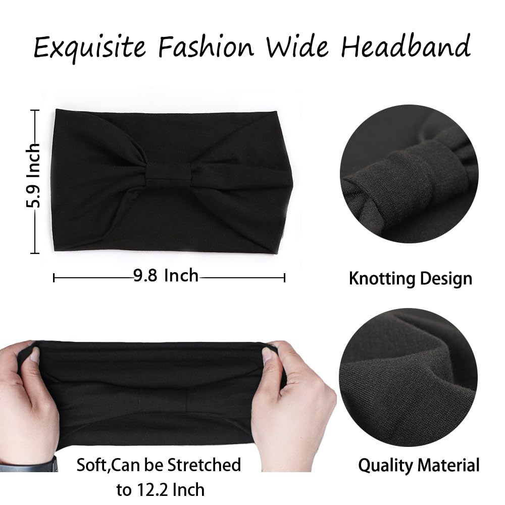 XTREND bohemian-style headbands with elastic for all-day comfortable fit.