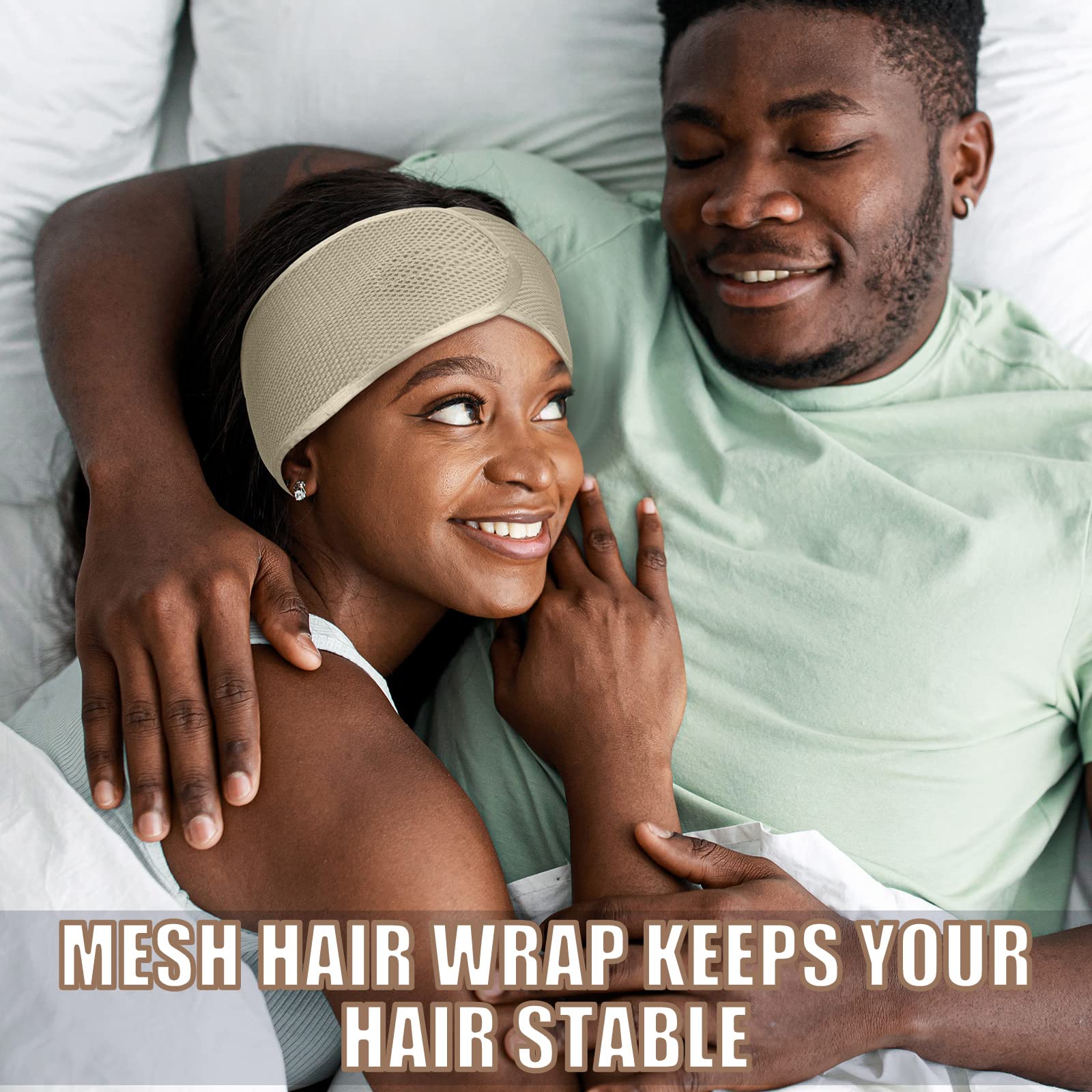Xuhal hair wraps camel close-up stylish color to match outfits