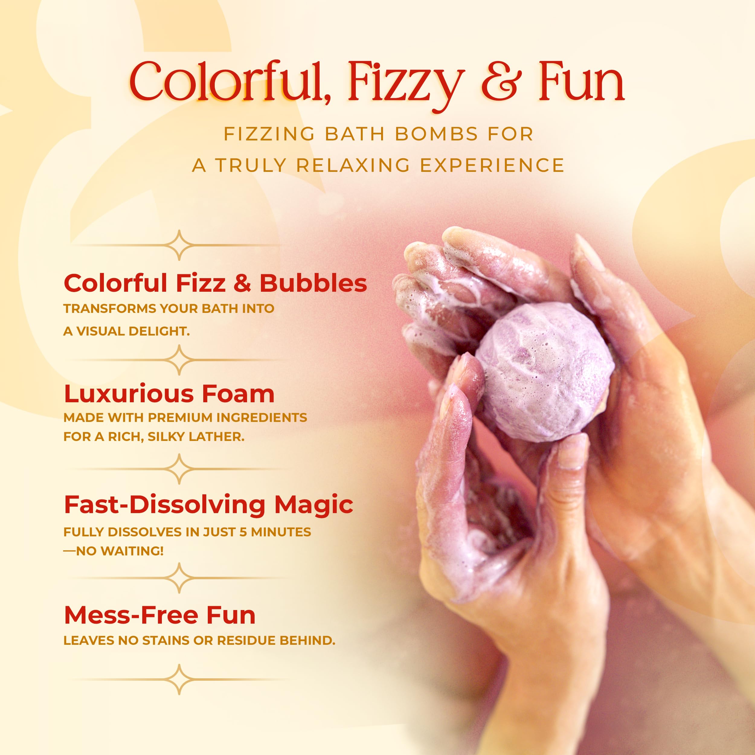 Xwhare coconut bath bomb enriches skin with moisturizing oils.