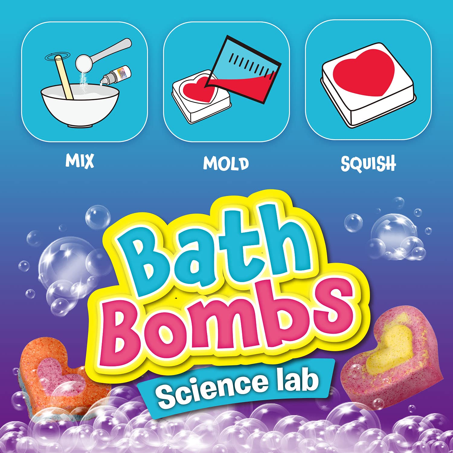 XX Bath Bombs gift-ready kit makes a thoughtful STEM gift.