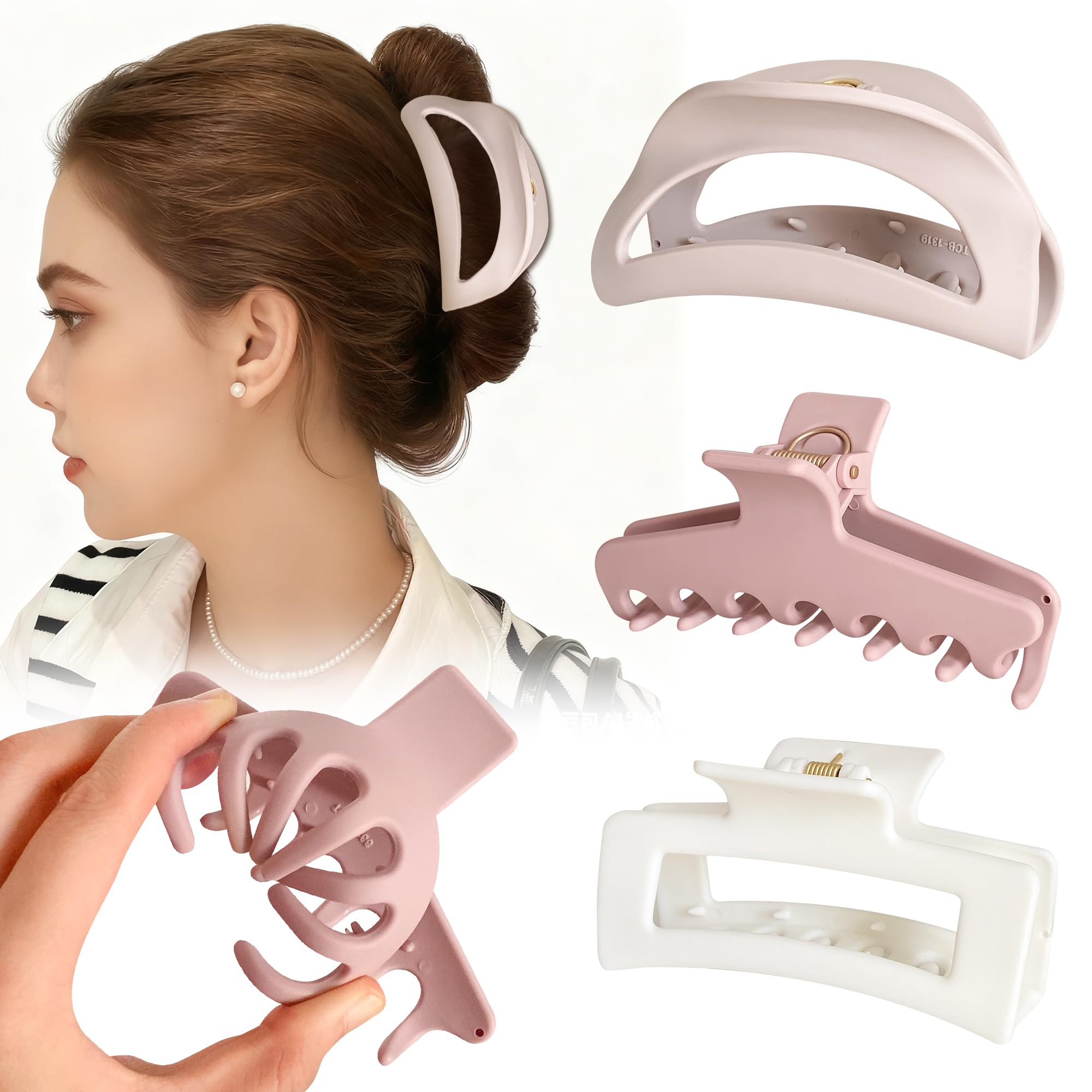 Xyntara silicone cloud claw clip close-up with gentle snag-free grip