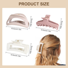 Xyntara cloud claw clip folded bend highlights flexible design that stays shaped
