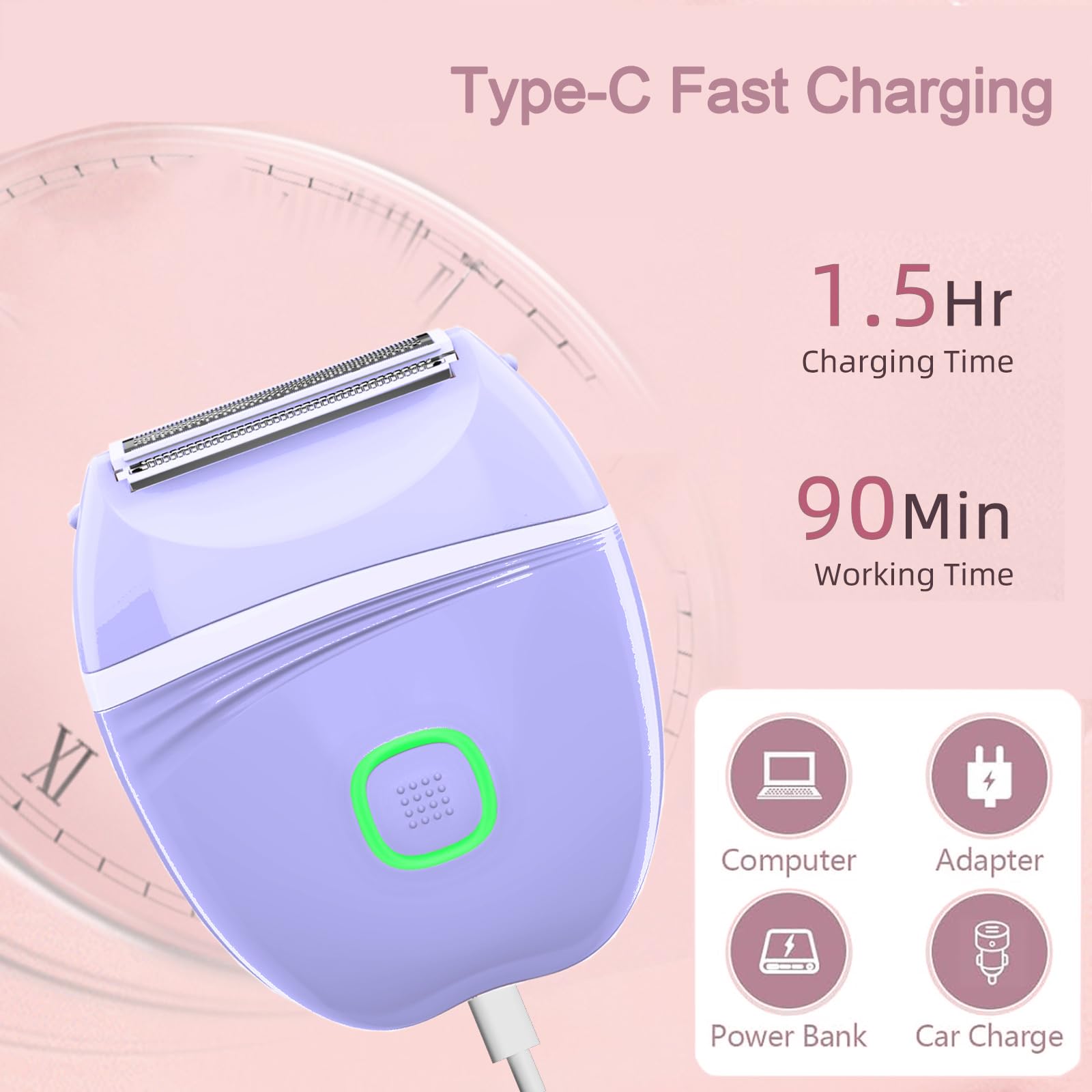 XYYOUWEI waterproof design cleans easily under running water after use.