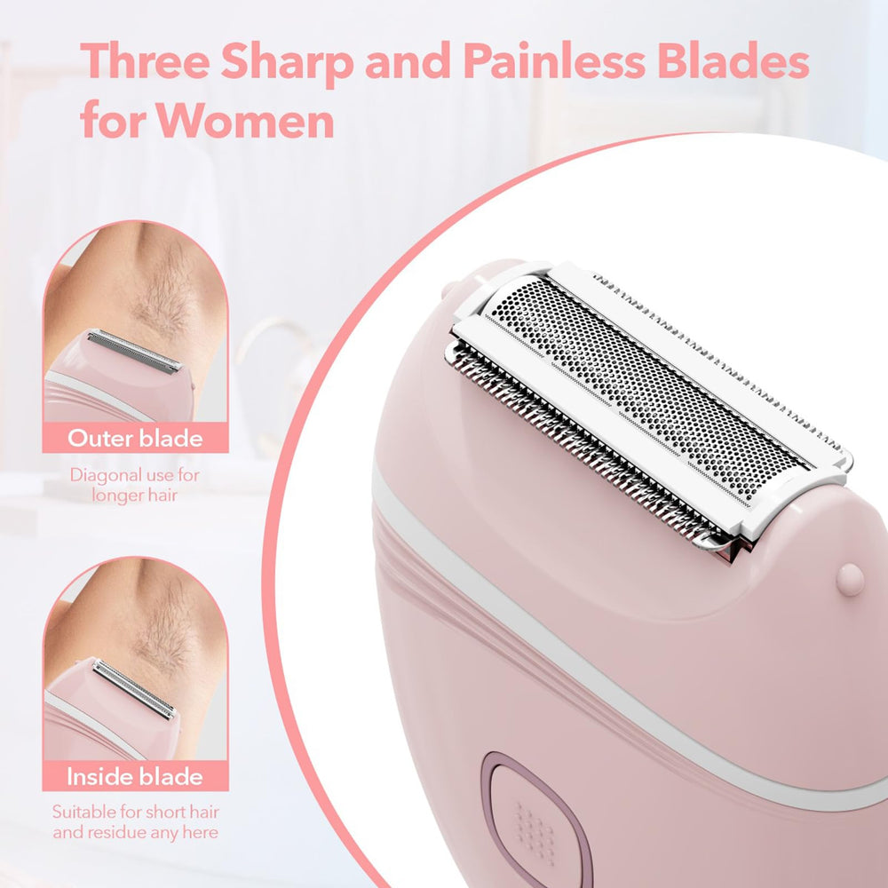 XYOUWEI wet-dry shaver in shower for convenient wet and dry use