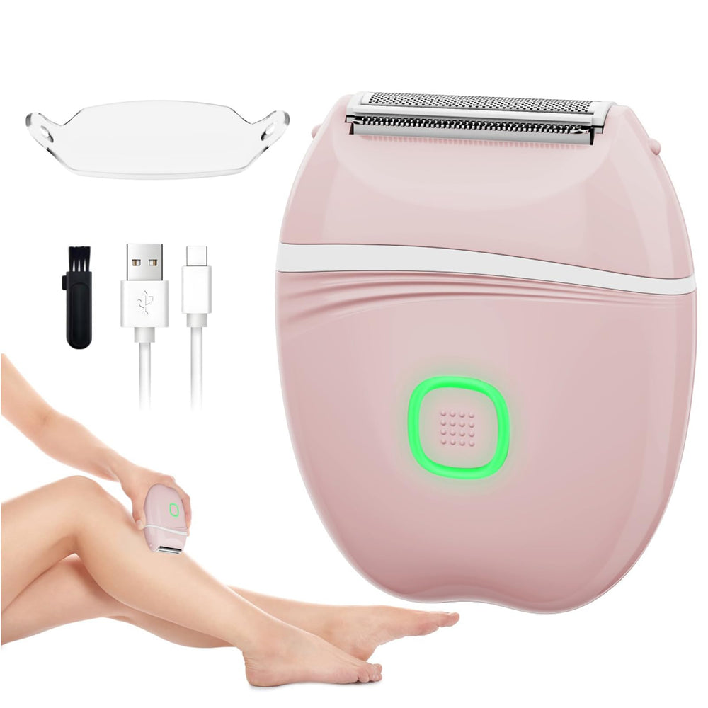 XYOUWEI women electric shaver front view with smooth glide for full-body grooming