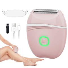 XYOUWEI women electric shaver front view with smooth glide for full-body grooming