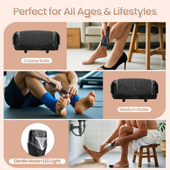 Xytrue Electric Callus Remover side view for flexible use.