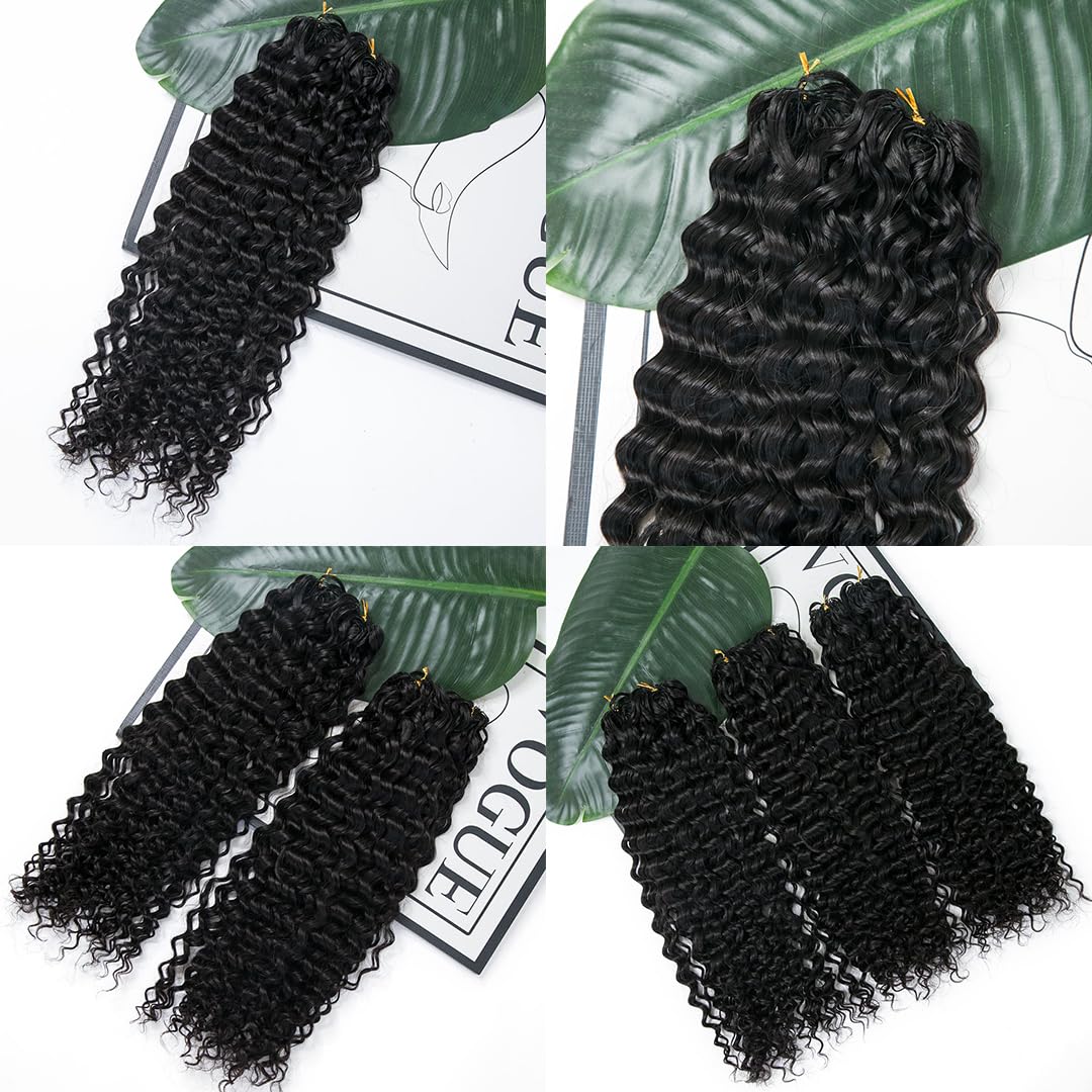 YWIGS versatile knotless crochet styles for updos, ponytails, or flowing curls.