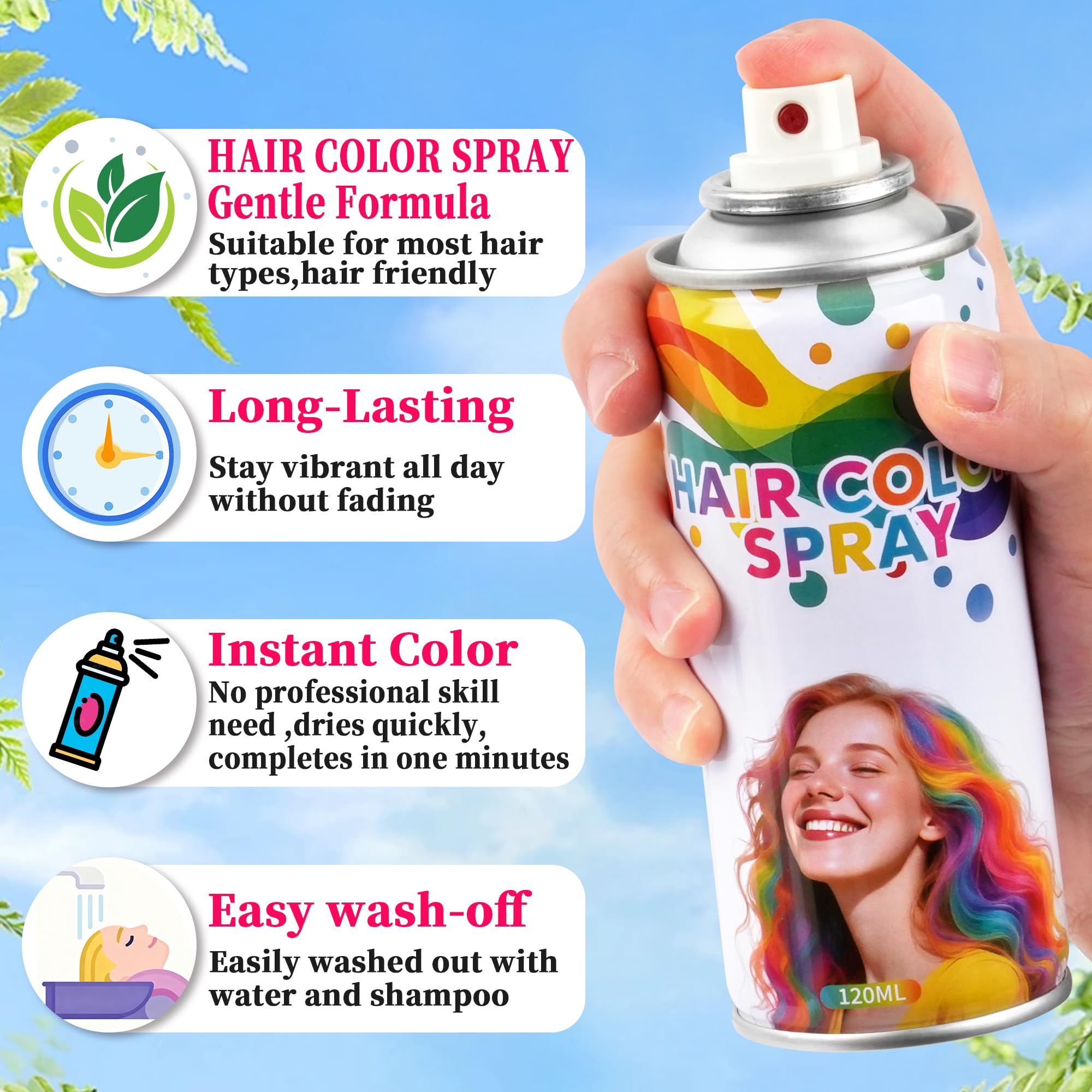 Yabacado pink spray delivers lightweight, non-greasy color with gentle shine.