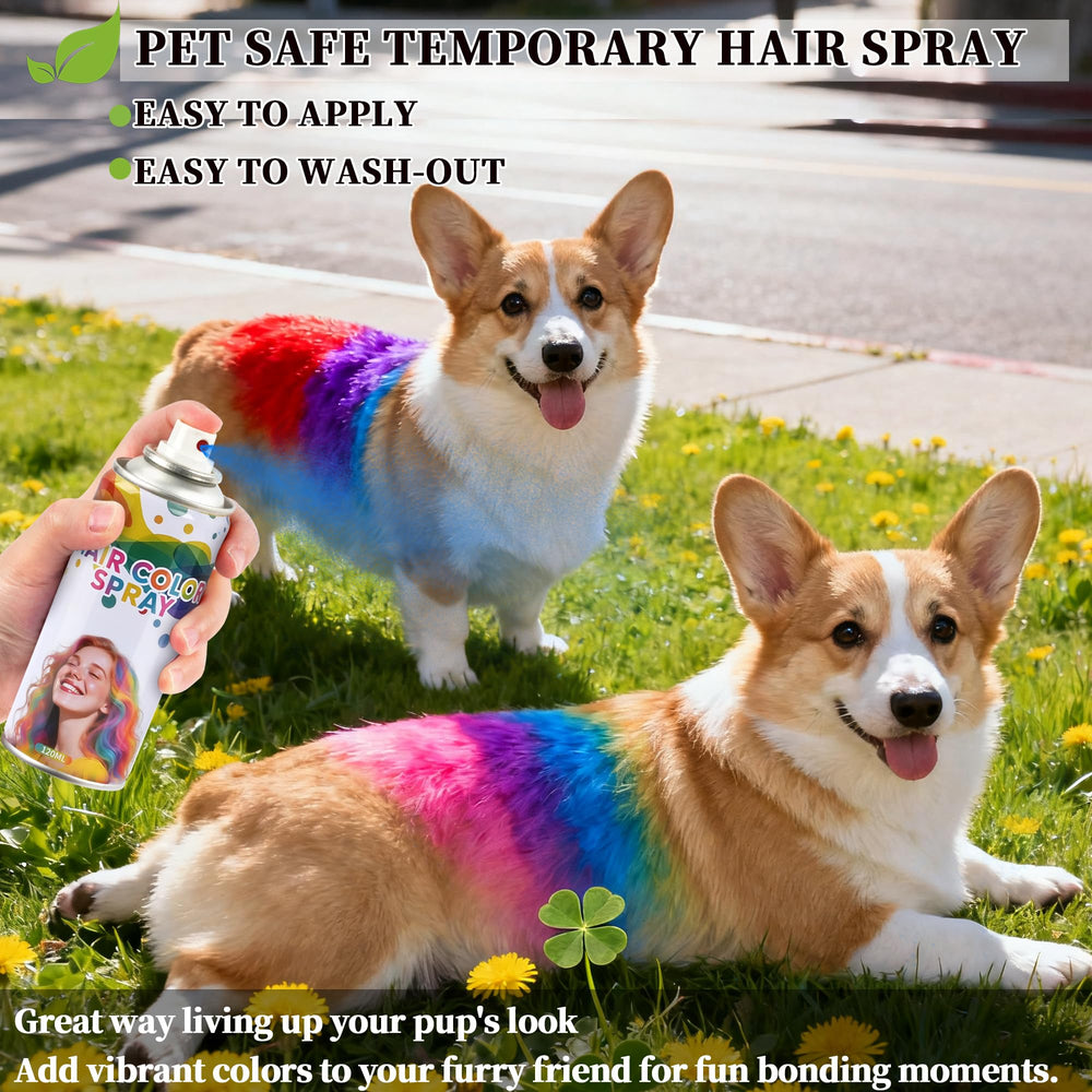 Yabacado pink spray glows under UV light for festival-ready looks.