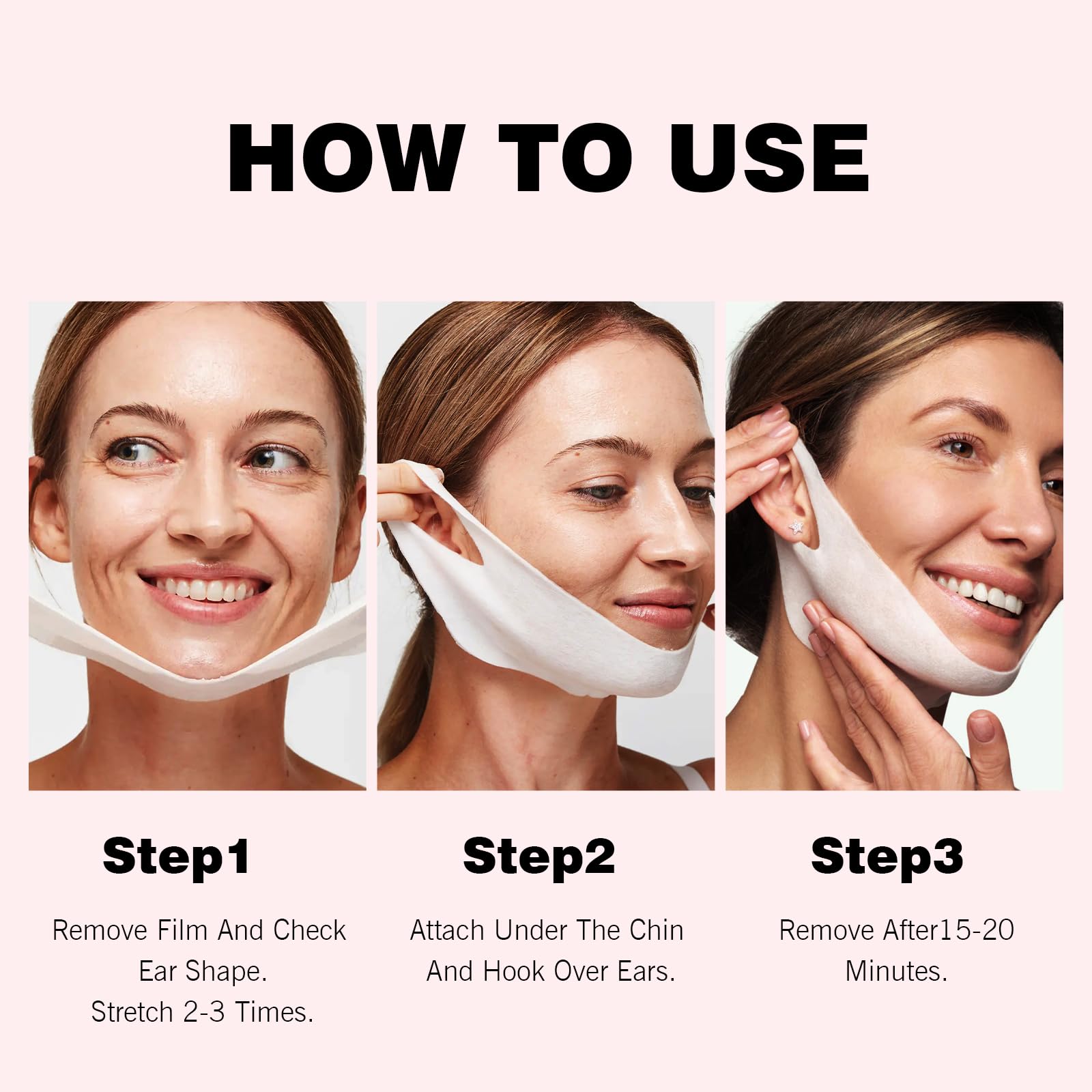 YAFUSIPE collagen hydration neck mask illustration highlighting moisture and nourishment