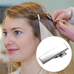 YALOJE secure-grip clip in hair, tiny teeth prevent slipping.