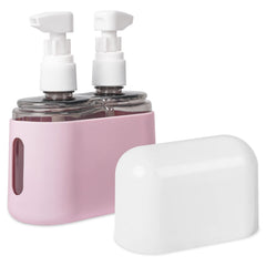 Yamadura pink travel bottles set focused on compact portability for on-the-go liquids